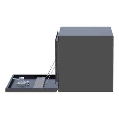 UWS 30-in Underbody Steel Tool Box - Single-Door - Matte Black - ST-TBUB-30-MB