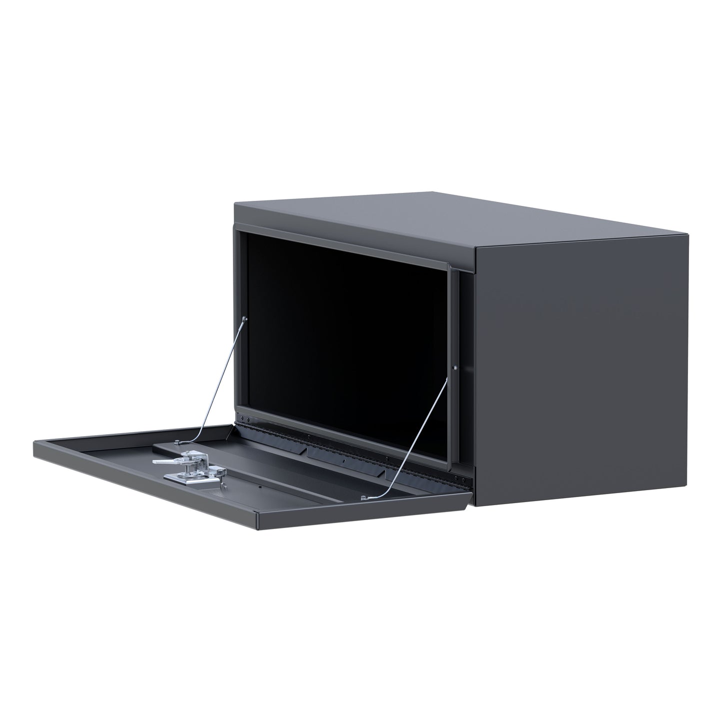 UWS 36-in Underbody Steel Tool Box - Single-Door - Matte Black - ST-TBUB-36-MB