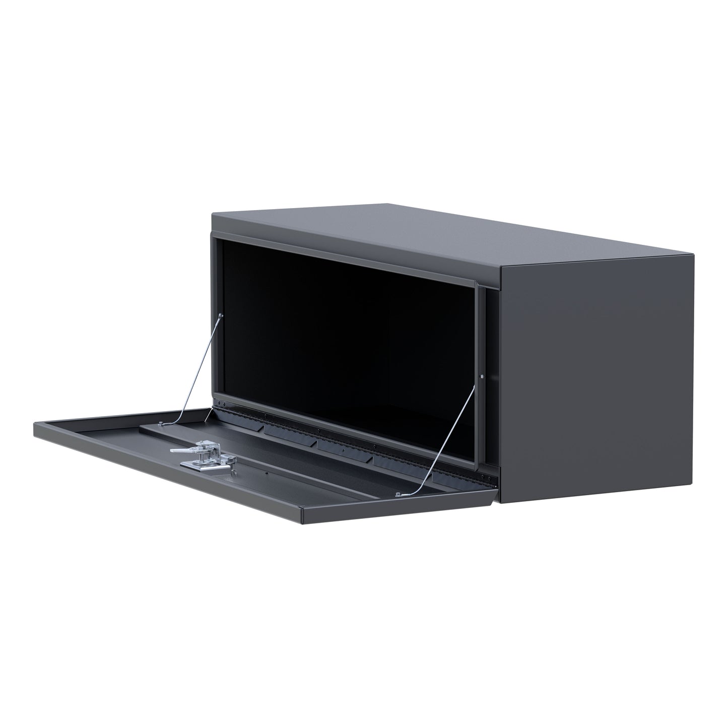 UWS 48-in Underbody Steel Tool Box - Single-Door - Matte Black - ST-TBUB-48-MB