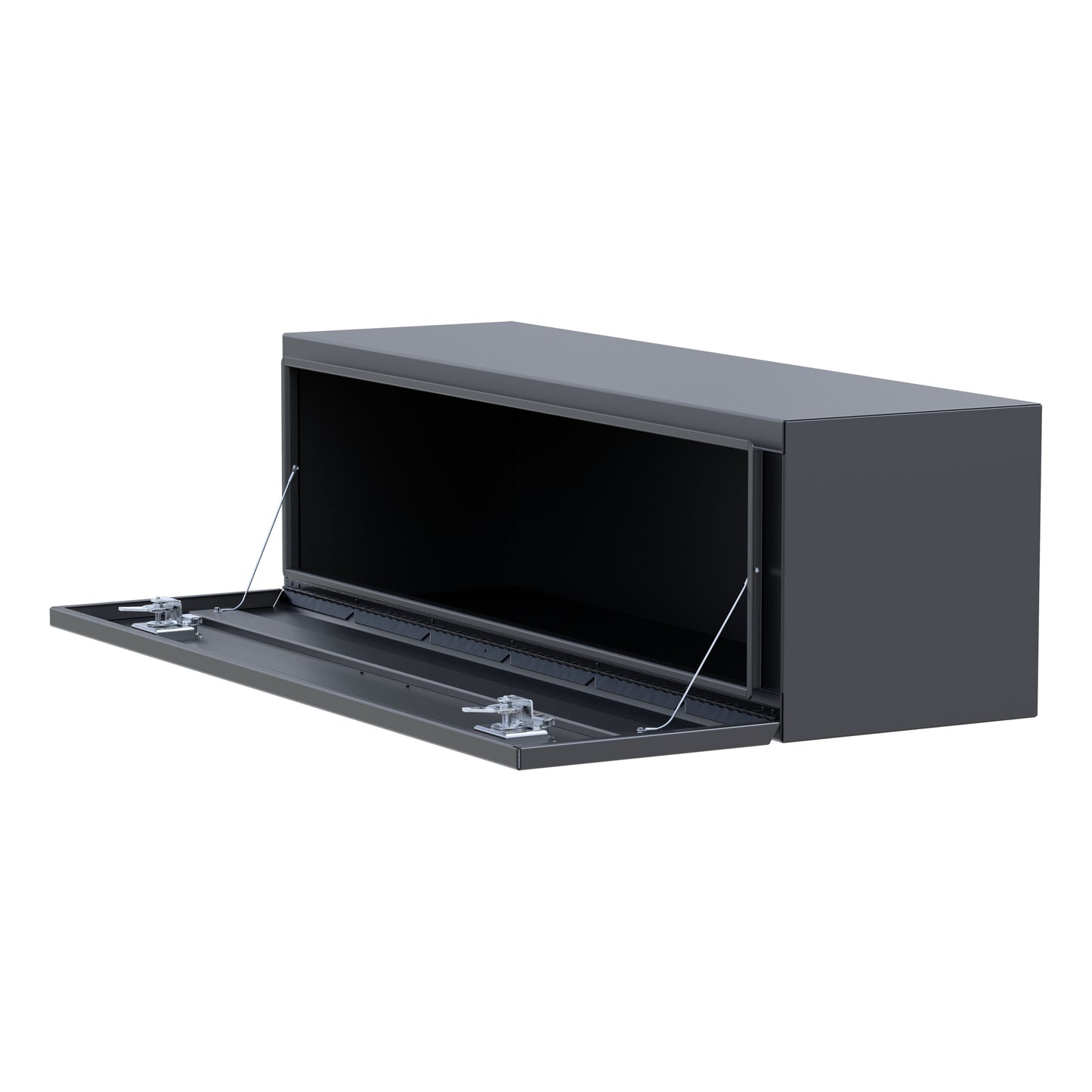 UWS 60-in Underbody Steel Tool Box - Single-Door - Matte Black - ST-TBUB-60-MB