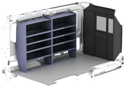 Masterack Base Shelving Package for High Roof Vans