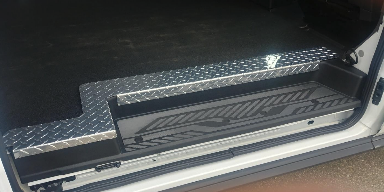 Aluminum Door Sills for Ford Transit Vans
