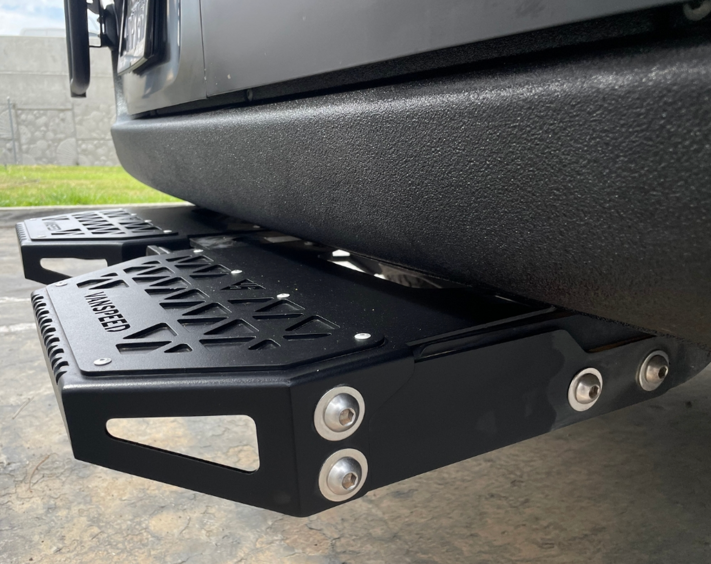 Vanspeed Defender Mini Rear Step for Mercedes Sprinter 144/170 (2019+) - VNSPD-072