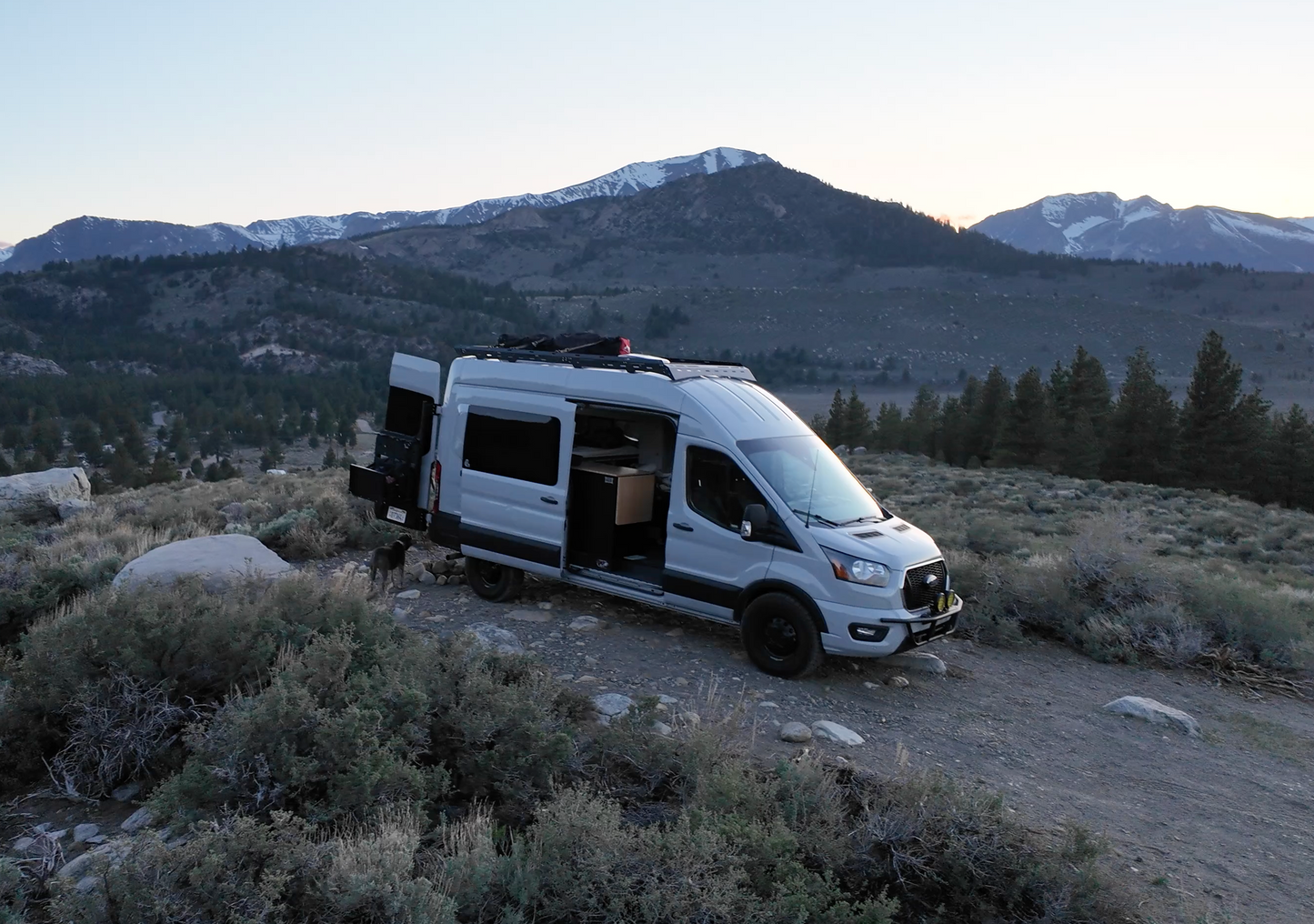 Vanspeed Scout Rack - Modular Roof Rack for Ford Transit 148 High Roof (2015+) - VNSPD-081