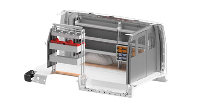 Rola-Case Service Bin Package for Chevy/GMC Express/Savana - 135-in WB