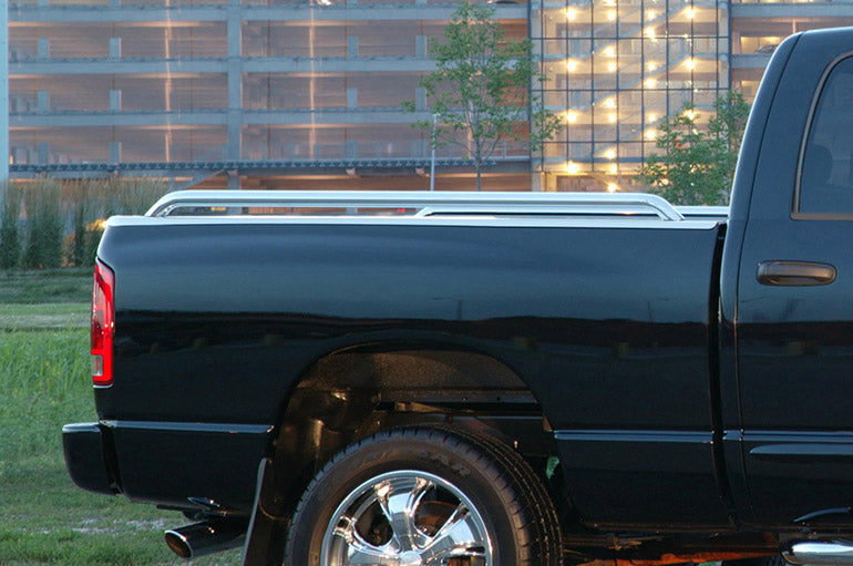 Dee Zee Side Rail Stainless Steel for Ford F150 (2004-2023) - 6.5' Bed