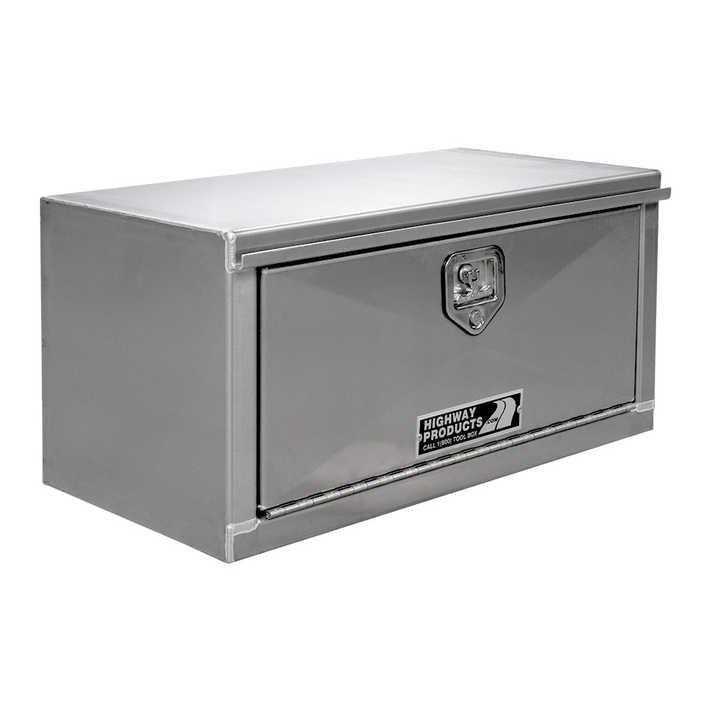 Highway Products 36 x 24 x 24-in. Aluminum Single Drop Door Underbody Tool Box - 0112-004