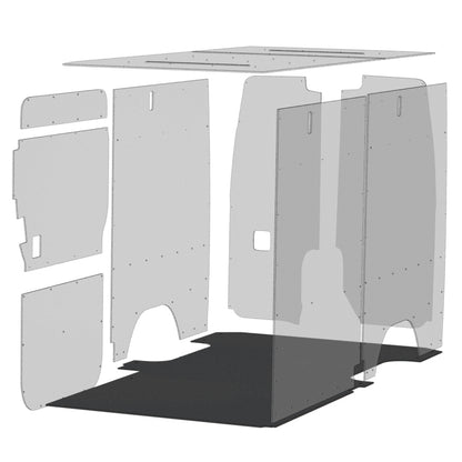 AutoMat-Bar Rubber Floor Mat for Mercedes Sprinter Cargo Vans