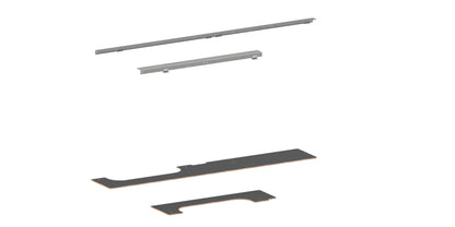 Rola-Case Basic Bin Package for Mercedes Sprinter - 144-in WB - Std Roof