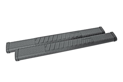 Dee Zee Tubes - 6" Oval - Brite Tread Aluminum - RegCab