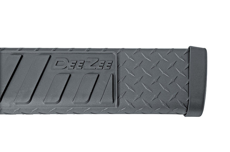 Dee Zee Tubes - 6" Oval - Brite Tread Aluminum - CrewCab