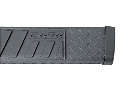 Dee Zee Tubes - 6" Oval - Brite Tread Aluminum - CrewCab