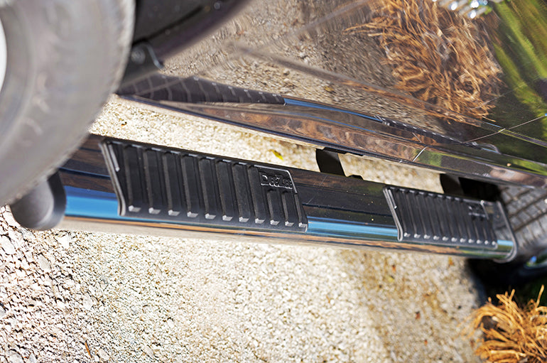 Dee Zee Tubes - 6" Oval - Stainless Steel for Chevy/GMC/Dodge/Ford/Ram/Toyota Full Size Truck (1999-2023) - ExtCab