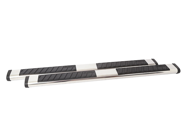 Dee Zee Tubes - 6" Oval - Stainless Steel for Chevy/GMC/Dodge/Ford/Ram/Toyota Full Size Truck (1999-2023) - ExtCab