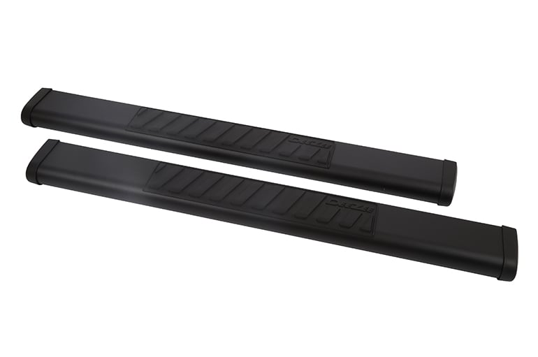 Dee Zee Tubes - 6" Oval - Black Steel for Chevy/GMC/Dodge/Ford/Ram/Toyota Full Size Truck (1999-2023) - RegCab