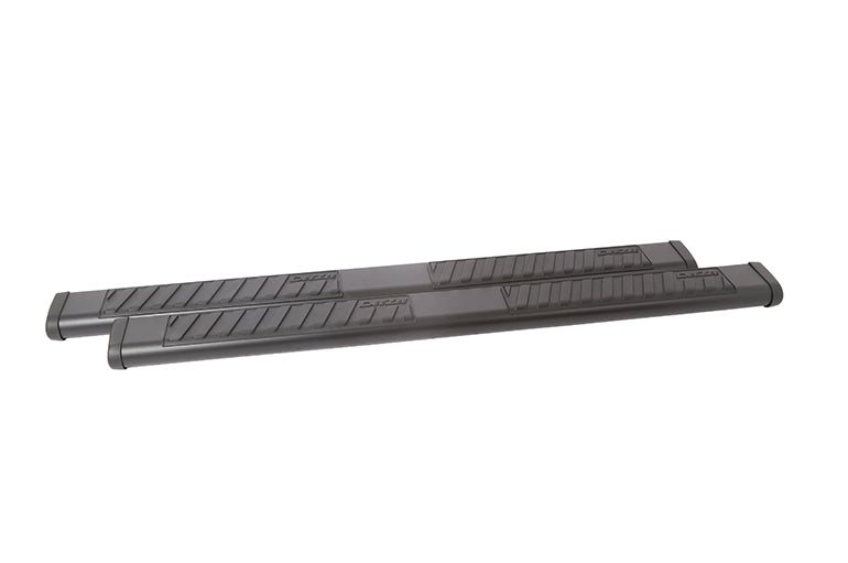 Dee Zee Tubes - 6" Oval - Black Steel for Chevy/GMC/Dodge/Ford/Ram/Toyota Full Size Truck (1999-2023) - ExtCab