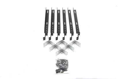 Dee Zee Running Board Rough Step Bracket Kit for Chevy/GMC Express/Savana Van (2009-2021) - All