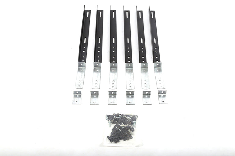 Dee Zee Running Board Rough Step Bracket Kit for Ford E-Series (2009-2014) - All