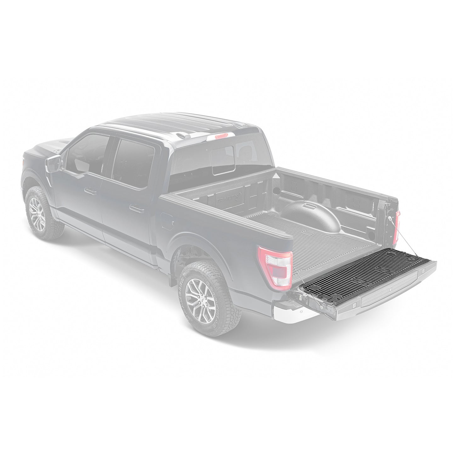 TrailFX Tailgate Liner Black HDPE For Ram 1500 - RD19TG