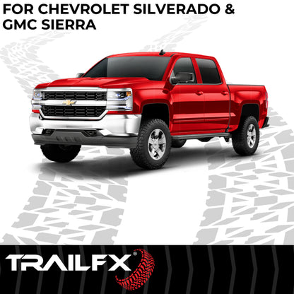 TrailFX A6 Aluminum Running Board For Chevrolet/GMC - AL6002B