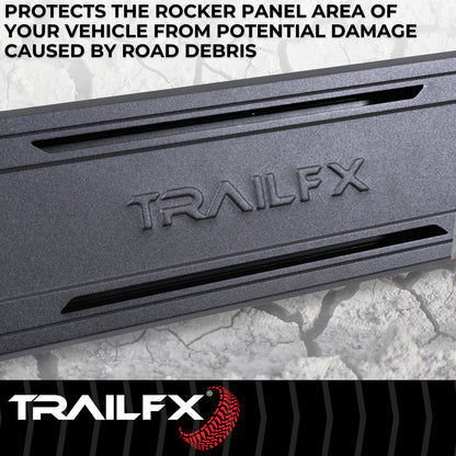 TrailFX A6 Aluminum Running Board For Ford F-150/F-250 Super Duty/F-350 Super Duty - AL6006B