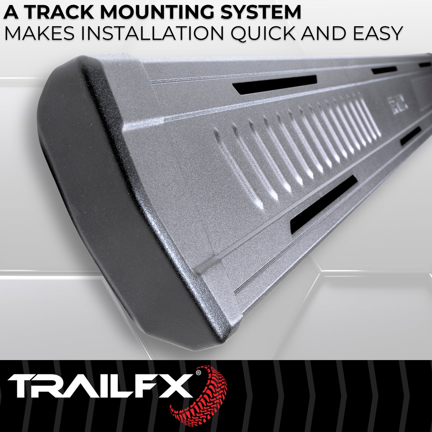 TrailFX A6 Aluminum Running Board For Ram 1500 - AL6013B