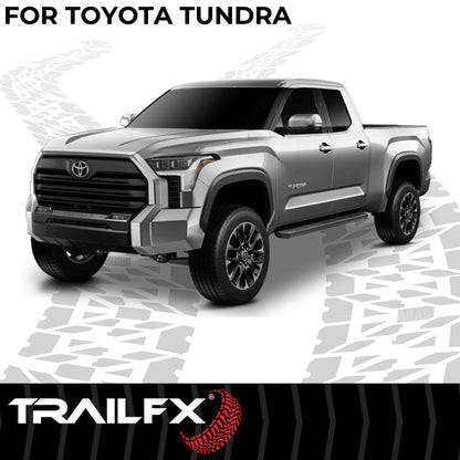 TrailFX A6 Aluminum Running Board For Toyota Tundra - AL6017B