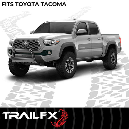 TrailFX 3" Bull Bar Black Steel For Toyota Tacoma - B0030B