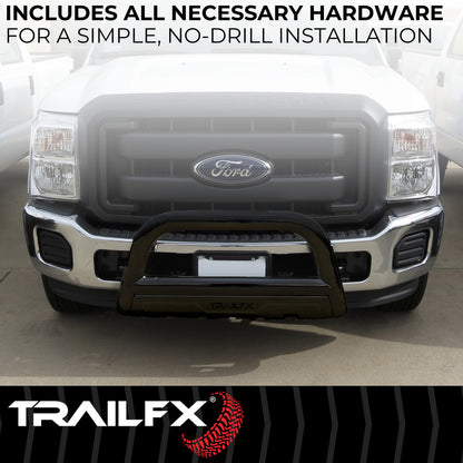 TrailFX Bull Bar Black For Cadillac/Chevrolet/GMC - B0033B