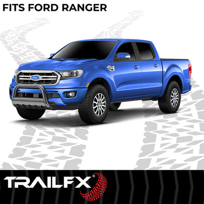 TrailFX 3" Bull Bar Black Steel For Ford Ranger - B0039B