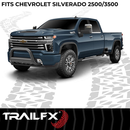 TrailFX Bull Bar Black For GM Silverado/Sierra 2500/3500 - B0040B