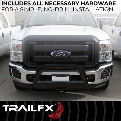 TrailFX 3" Bull Bar Black Steel For Toyota Tundra - B0044T