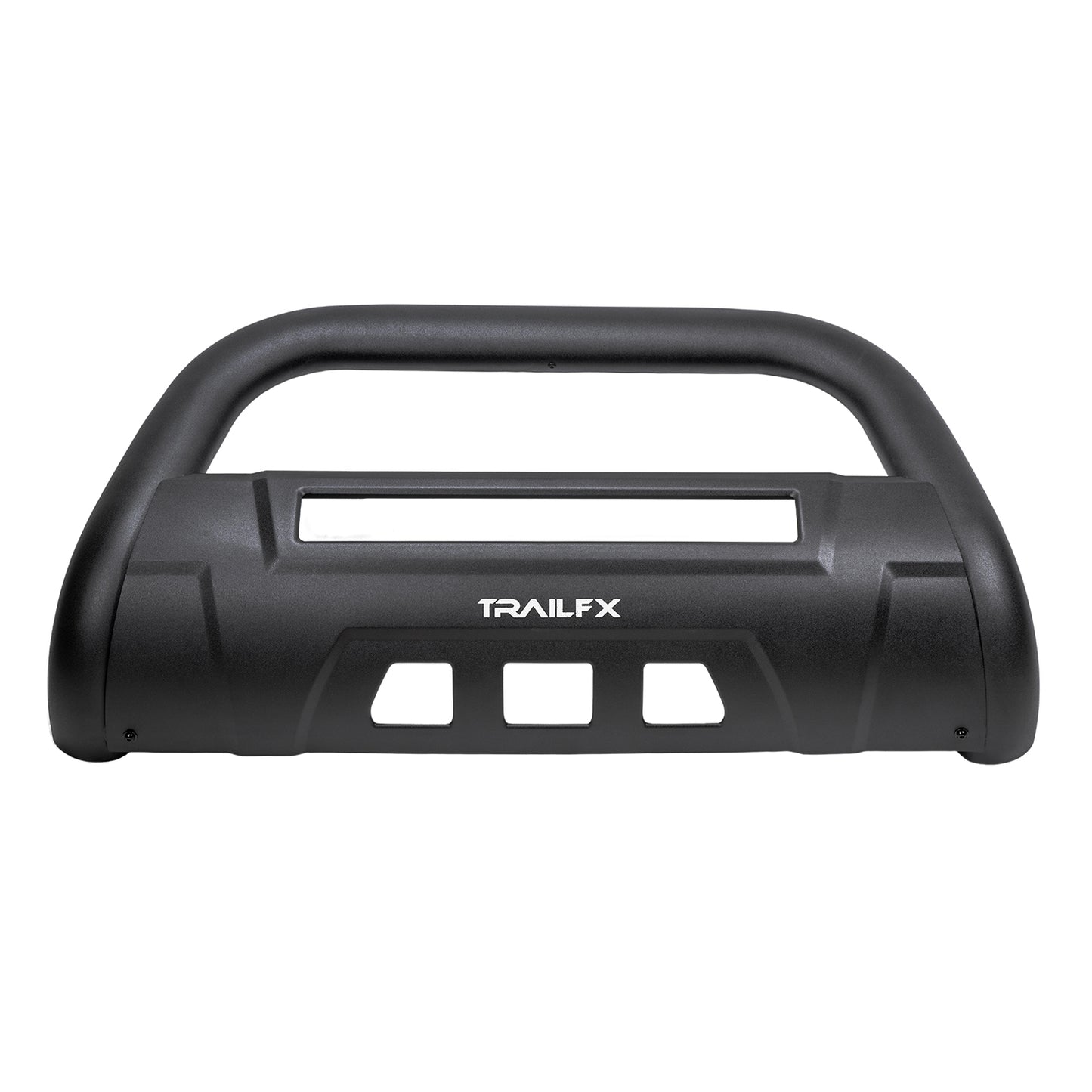 TrailFX 3 1/2" Bull Bar Black Steel For Toyota Tundra - B1614T