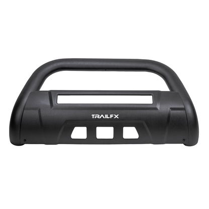TrailFX 3 1/2" Bull Bar Black Steel For Toyota Tundra - B1614T
