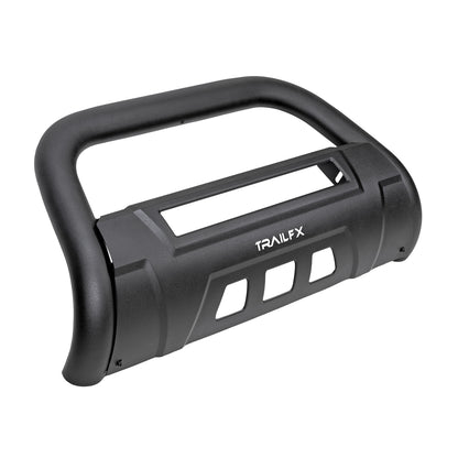 TrailFX 3 1/2" Bull Bar Black Steel For Toyota Tundra - B1614T