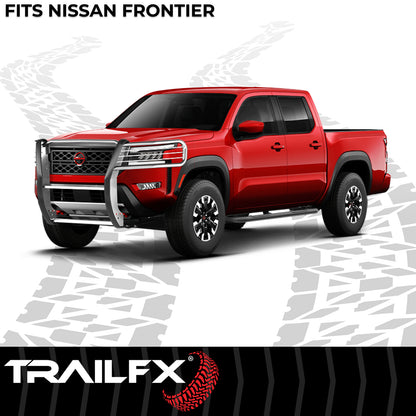 TrailFX Grille Guard Polished Stainless Steel For Nissan Frontier - E0048S