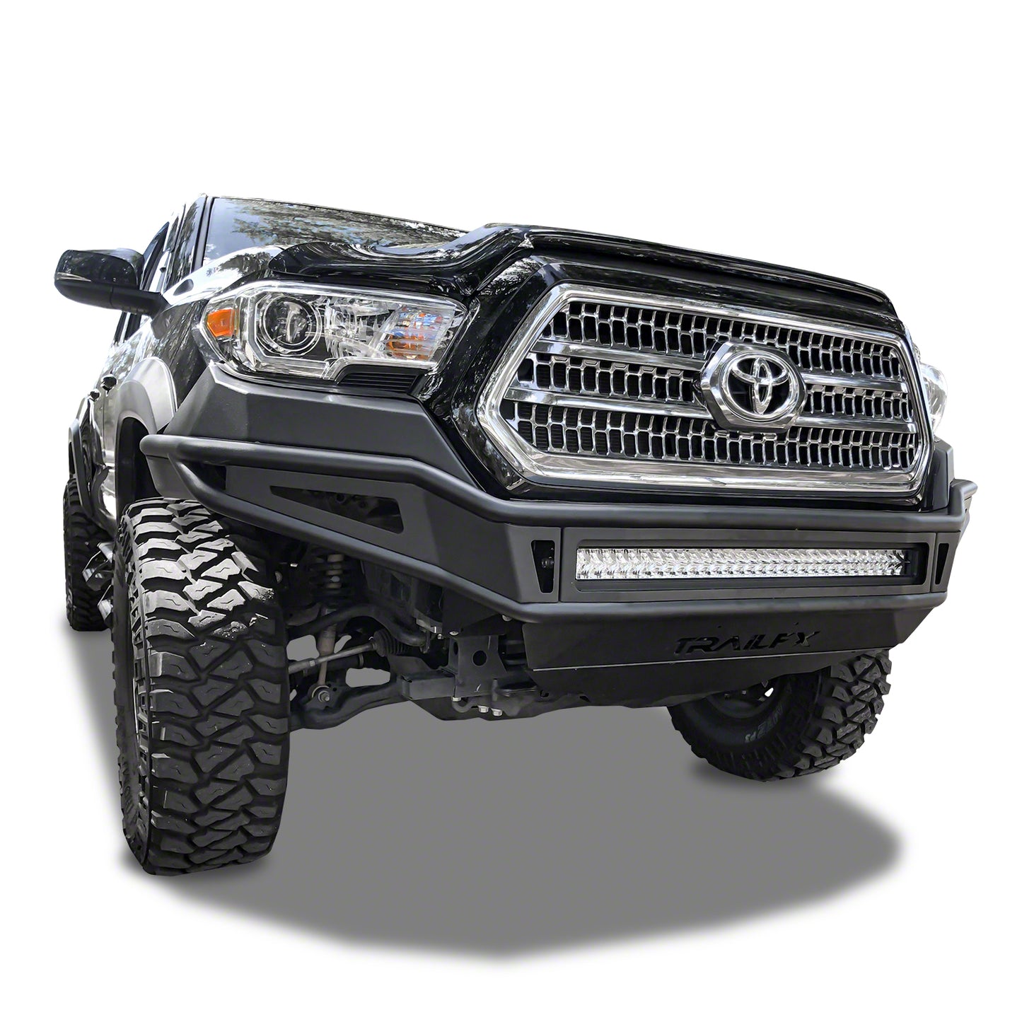 TrailFX Front Heavy Duty Bumper For Toyota Tacoma - FPRB001TI