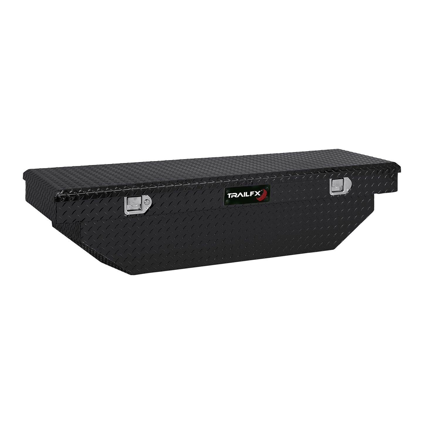 TrailFX 63-in Crossover Black Aluminum Tool Box - 110632