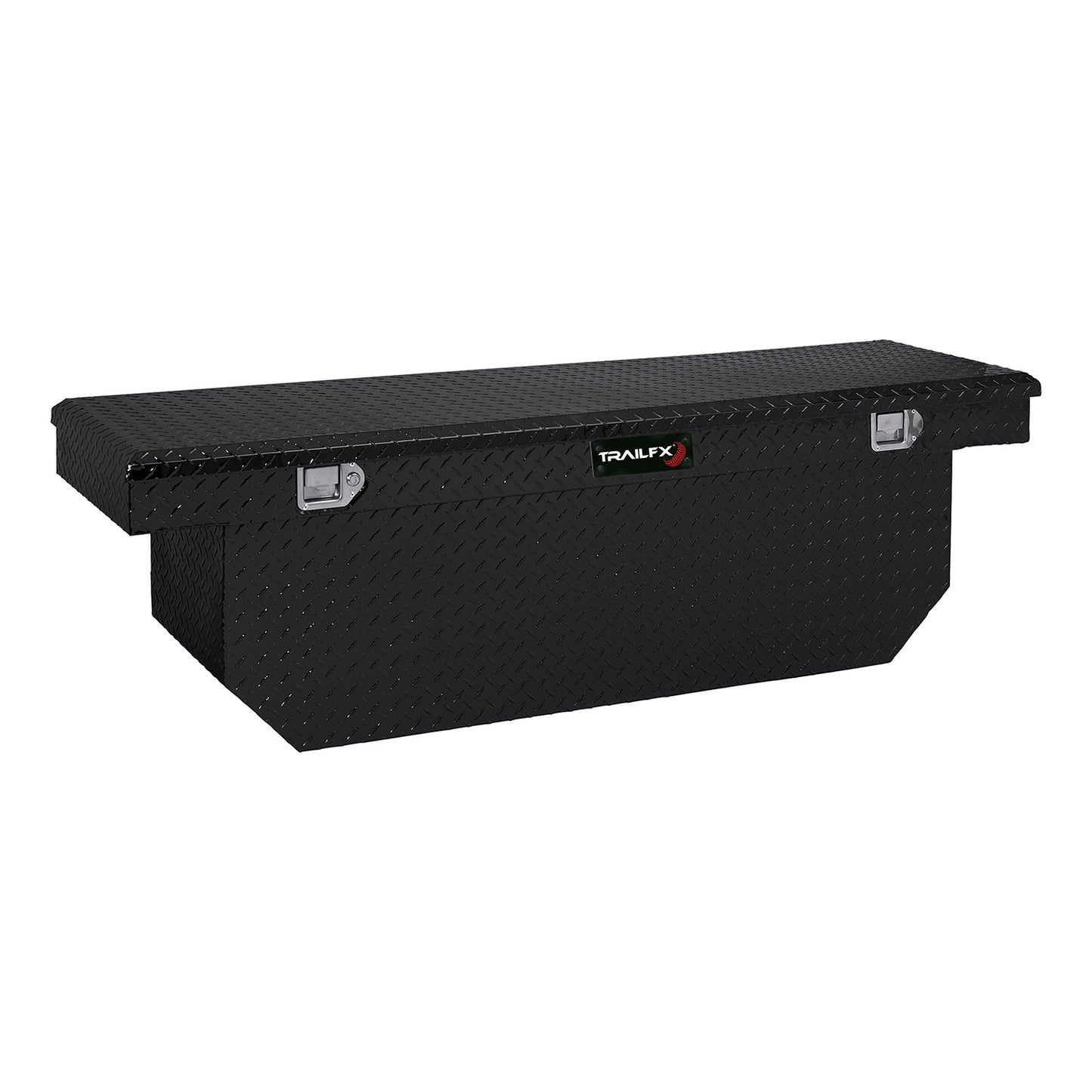TrailFX 72-in Black Aluminum Deep Crossover Tool Box - 111722