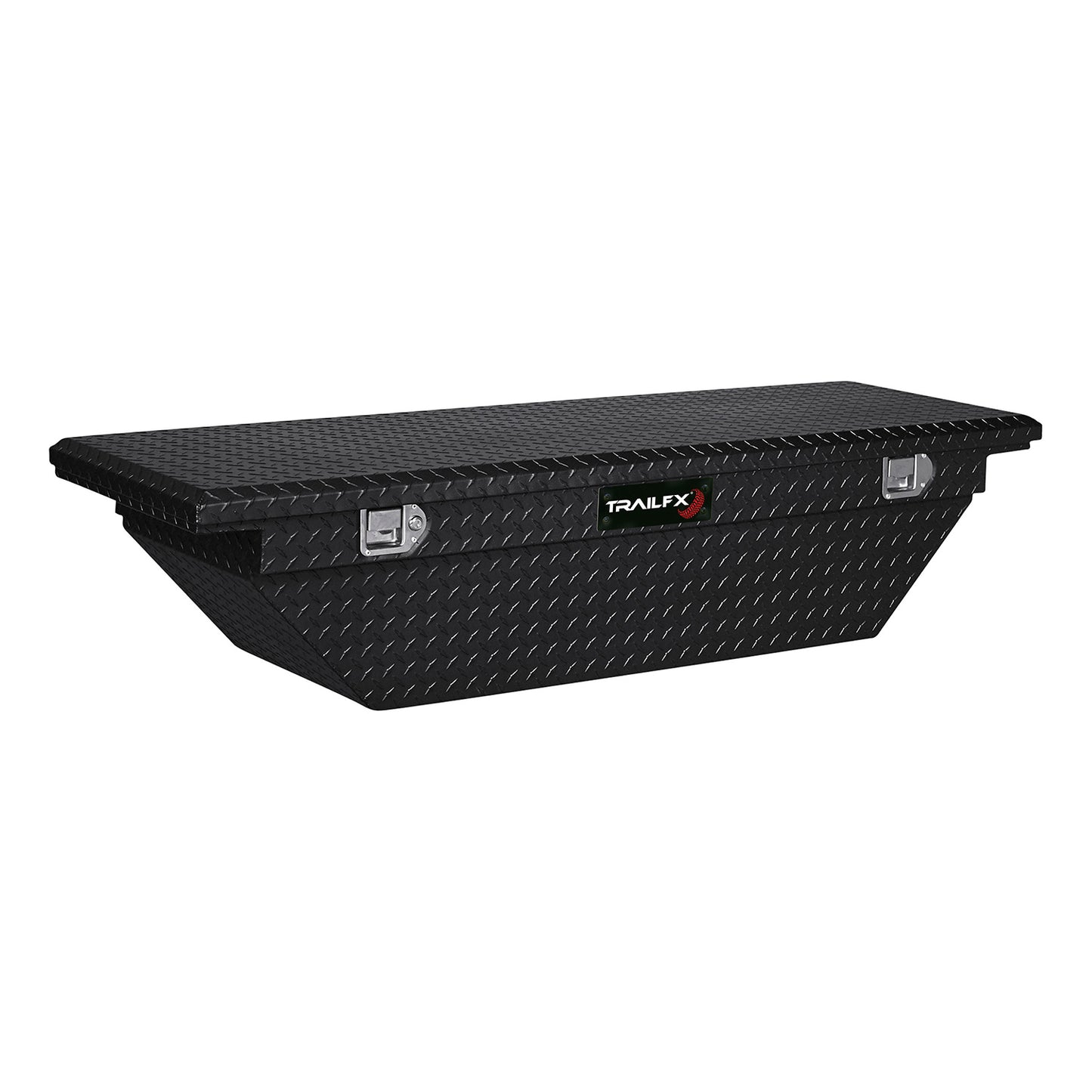 TrailFX 63-in Crossover Black Aluminum Tool Box - 120632