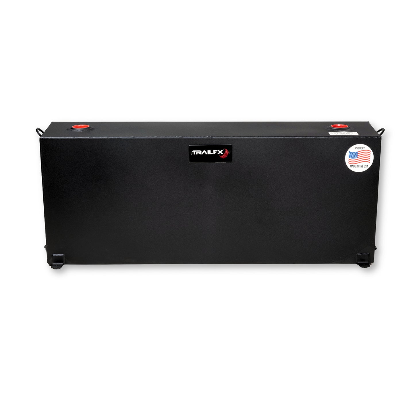 TrailFX 37 Gallon Black Steel Rectangle Transfer Tank - 21040SB