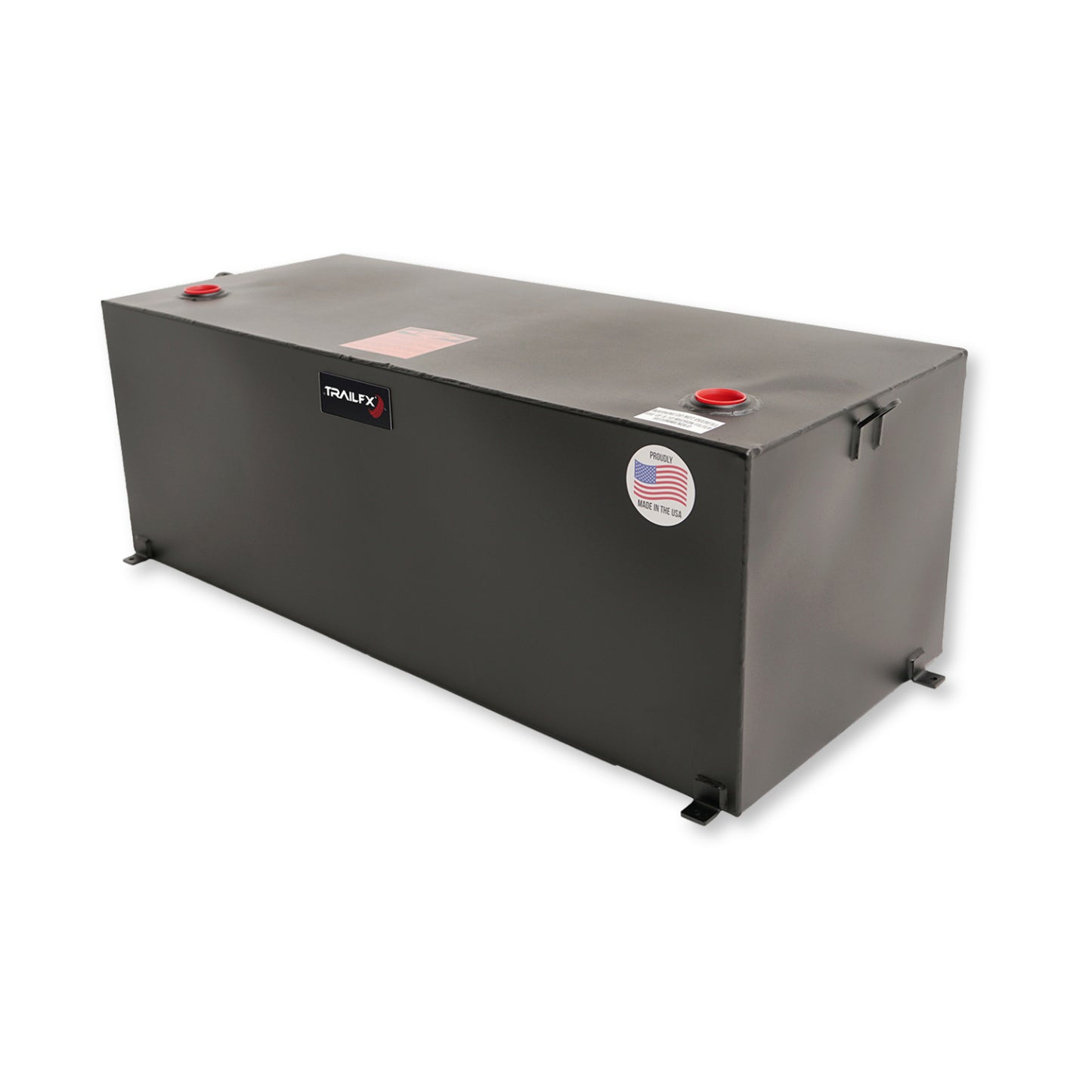 TrailFX 98 Gallon Black Steel Rectangle Transfer Tank - 21098SB