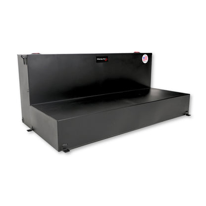 TrailFX 100 Gallon Black Steel L-Shape Transfer Tank - 21110SB