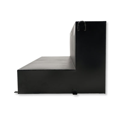 TrailFX 100 Gallon Black Steel L-Shape Transfer Tank - 21110SB