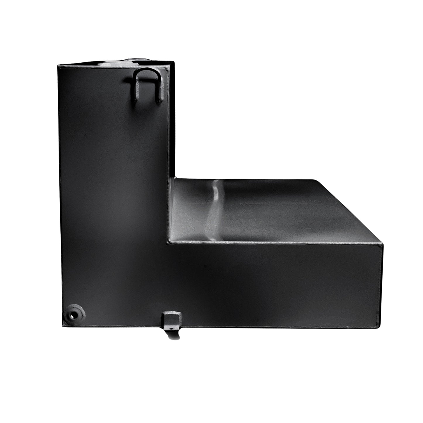 TrailFX 80 Gallon Black Steel L-Shape Transfer Tank - 21180SB