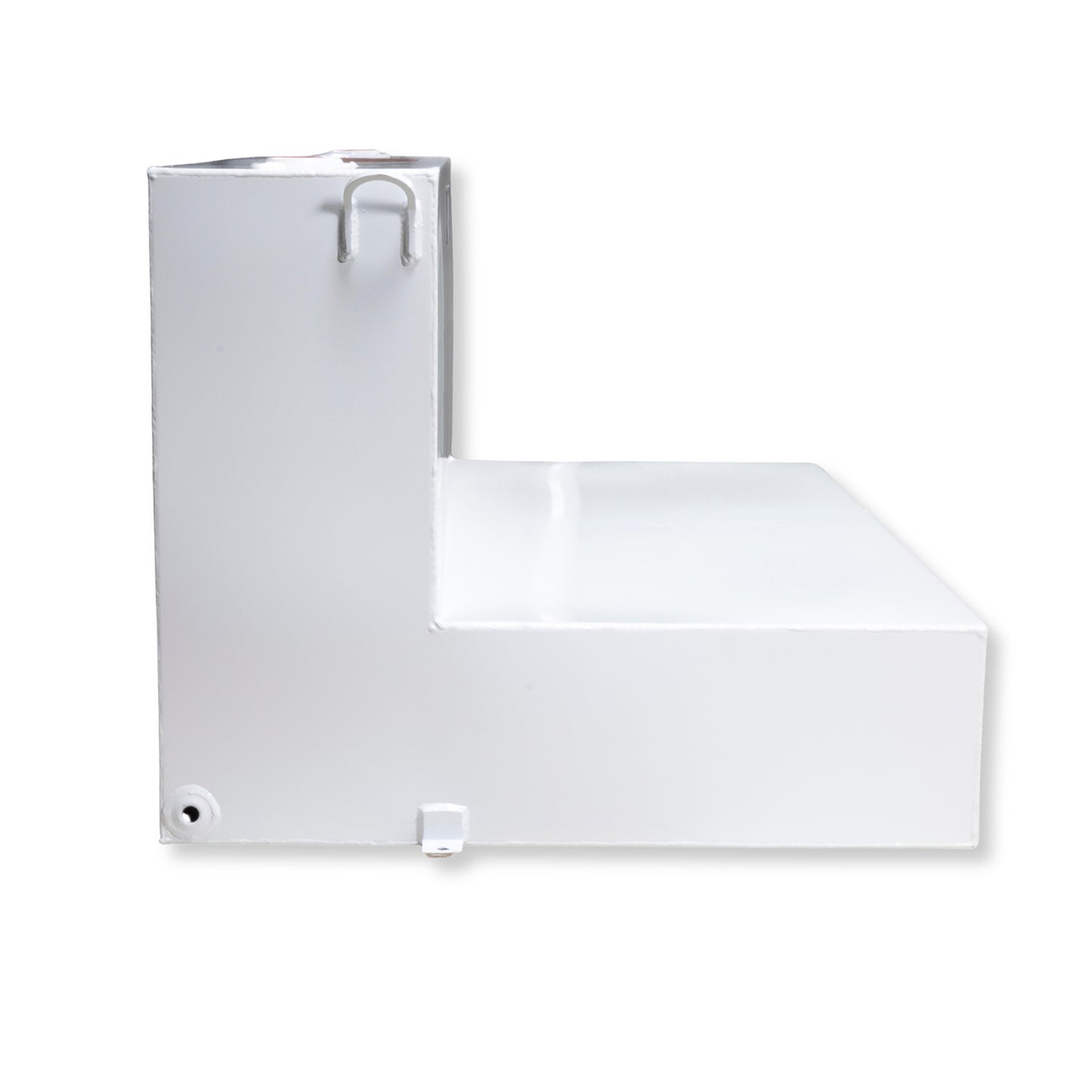 TrailFX 80 Gallon Steel L-Shape Transfer Tank - White - 21180SW