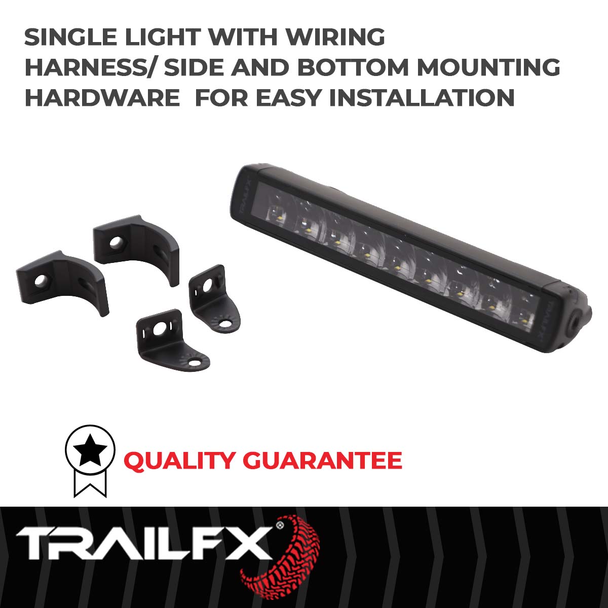 TrailFX SRS 9X5W 10" LED Light Bar Flood/Spot Combo - 10SRSCMB