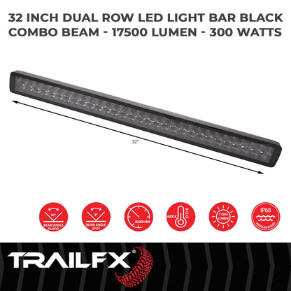 TrailFX DRS 60X5W 30" LED Light Bar Flood/Spot Combo - 30DRSCMB