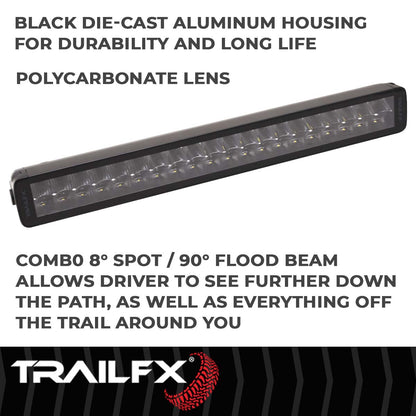 TrailFX DRS 60X5W 30" LED Light Bar Flood/Spot Combo - 30DRSCMB