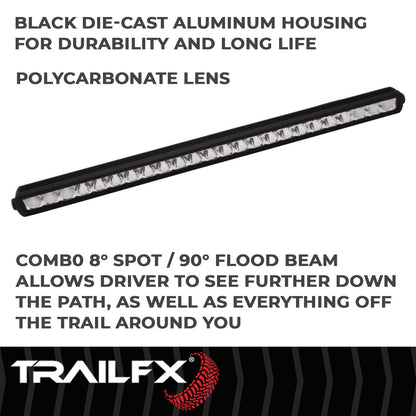 TrailFX SRS 24X5W 30" LED Light Bar Flood/Spot Combo - 30SRSCM